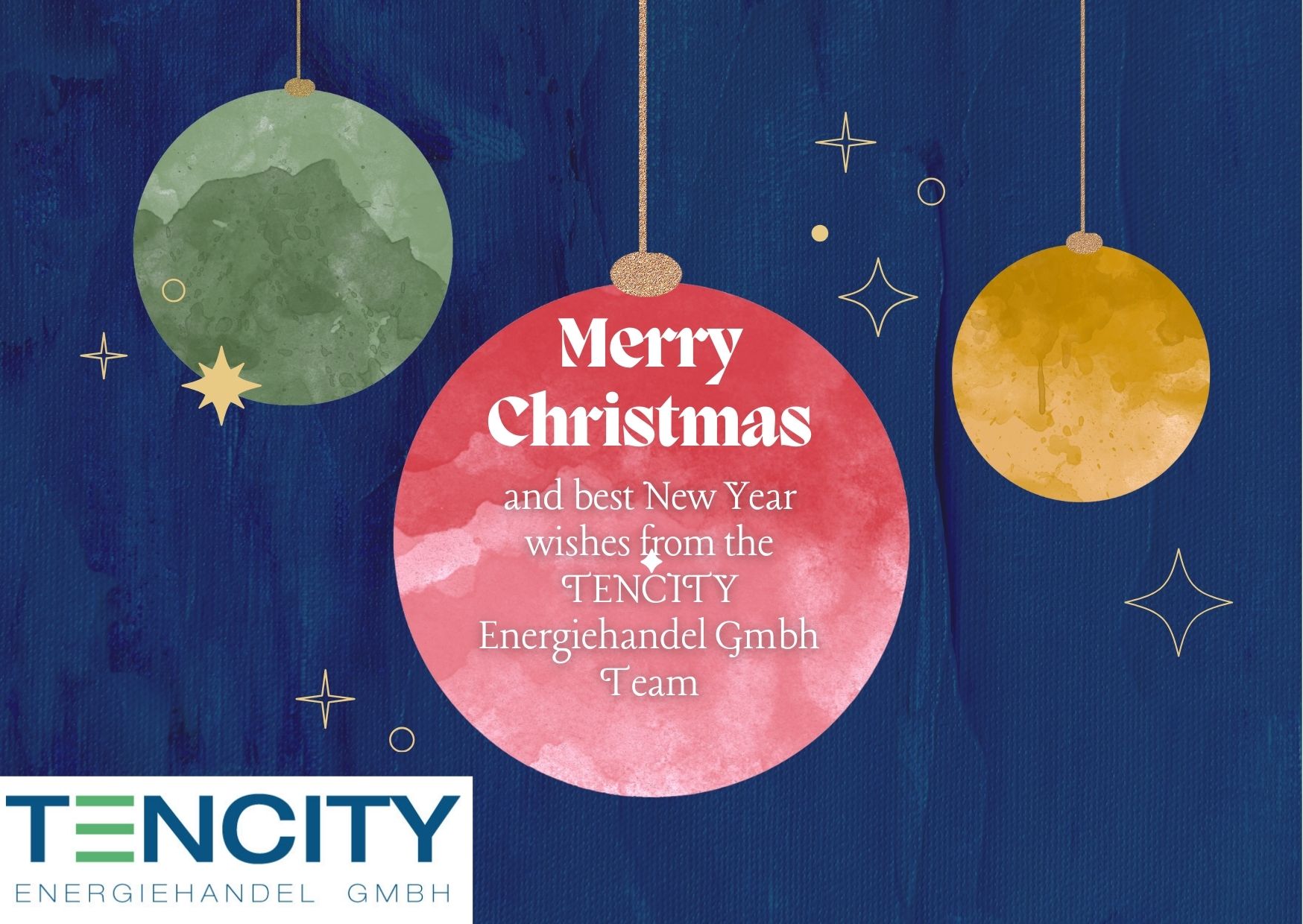 Merry Christmas and Happy New Year from all of us at TENCITY!